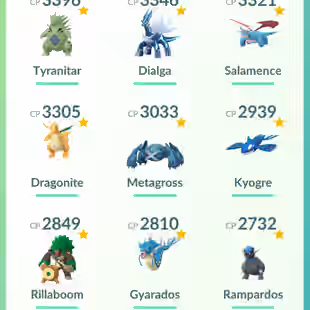 🔥32x SHINY LEGENDARY 💎 STRONG PvP MONS [] SHINY ZACIAN [] FUSED NECROZMA [] 475 LEGENDARY [] FUSED KYUREM High CP - Image 3