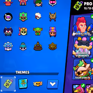 🔥RARE STAR SHELY SKINS BRAWLER ACCOUNT🔥46 HYPER CHARGE 51 MAX-49.9K GOLD-44K TROOHY-HYPER CHARHE SKINS 4- 2018 ACCOUNT - Image 25