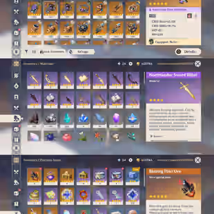 All Platform - NA (USA) - AR58 - 59 Character 19 5'Star - 7 Weapon 5'Star - Lauma - Nefer - Neuvillette - Xilonen - Arle - Image 4