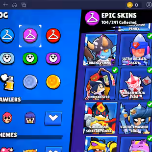 🌟MASTERS 2024🌟MASTERS 2025 | 309 SKINS | 89.800 TROPHY | 98 BRAWLERS | 47 HYPERCHARGED | 64 MAXED BRAWLERS - Image 50