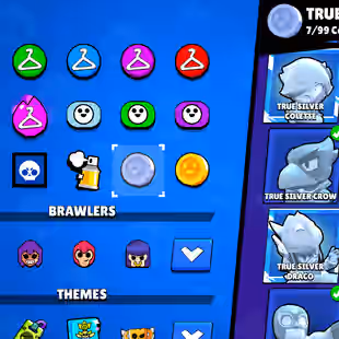 🔥RARE STAR SHELY SKINS BRAWLER ACCOUNT🔥46 HYPER CHARGE 51 MAX-49.9K GOLD-44K TROOHY-HYPER CHARHE SKINS 4- 2018 ACCOUNT - Image 23