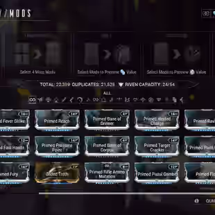 MR 30 583-750 Complated - 97x Warframe MAX 132x Primary Gun TOP MOD BUILDS!! - Image 3