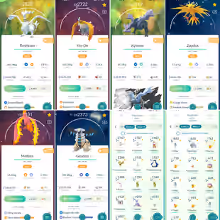 🔥3036 SHINIES💎 121x SHINY LEGENDARY [] ARMOURED MEWTWO [] SHINY HAT SNORLAX [] 741 HUNDOS [] 228 SHUNDO [] LEVEL 70 - Image 5