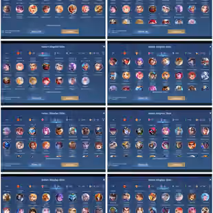 [IOS/ANDROID] CEL LVL 135 | 132 HEROES | 593 SKINS | MEGA 2 | COLLAB | 3 LEGEND - KOF CHOU GUSION PAQUITO - CHOU THUNDER - Image 2