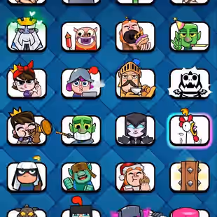 RAREST CRL 20 WIN EMOTE 🌸 KT 16 37 MAX CARDS 82 XP 106 ELITE CARDS 35 EVOLUTIONS 6 HEROES ULTIMATE CHAMPION 12500 CUPS - Image 19