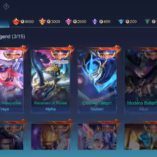 BIG DISCOUNT | RARE COLLECTION ||MEGA-4 || LEGEND-3|| GRAND-16|| EXQUISITE-14 | SKIN-511 || LEVEL-138||ALL MAX EMBLEM - Image 2