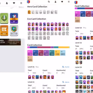 KT15 LVL 68 | 20 EVO | 7 MAX CARD | LVL 15 29 CARD | LVL 14 68 CARD | 109 EMOTE | 113 T.SKINS | 11085 TROPHIES - Image 2