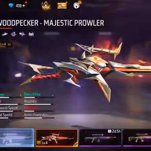 🔥73 LEVEL🔥MID KNIGHT ACE LOOK[]8 EVO GUN: THOMPSON MAX[]100 PLUS BUNDLES[]77 EMOTES[]300 PLUS COLLECTION  - Image 6