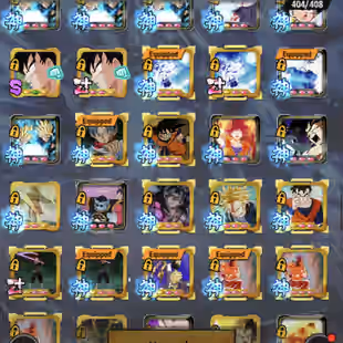 D984-VIP ACCOUNT-10 ULTRA+86 Legends Limited+Vip Zenkai+Vip Equipment+Many Good Team+Stacked LF+Strong Account - Image 33