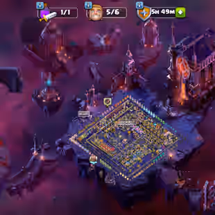 COSMIC FULL SET🔥13x SCENERY 35x SKINS🔥TH18 PROFILE MAX TYPE!! GOLDEN HUG! ALL MAX HERO! 105-105-95-80-55-25!9 EPIC MAX - Image 6