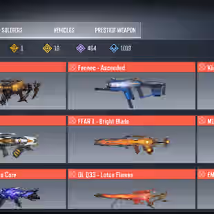 CODM BEST-10X MYTHICAL WEAPONS 18X LEGENDARY-LEGENDARY CARECTER-NYX STARSTRUCK-ALL BEST WEAPONS-FULL ACESS-BEST-DEAL - Image 1