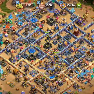 Th18 Almost Max | Hero-100-104-80-55 | Equipment-13-Epic Almost Max | XP-240 | Defence Wall Max | NC-Yes | BEST-DEAL - Image 1