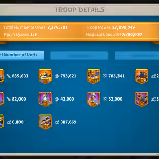 19 Commanders - 39 Passport - 487 Gold Heads - 44k4 Gems - 1 Farm - 1 Skin House - Image 4