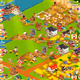 🔥CRAZY DEAL LEVEL 103🔥 BARN 10000:10050 | SILO 355:3100 | 11 MILLION COINS | 988 DIAMOND | CHECK PHOTOS | INSTANT  - Image 2