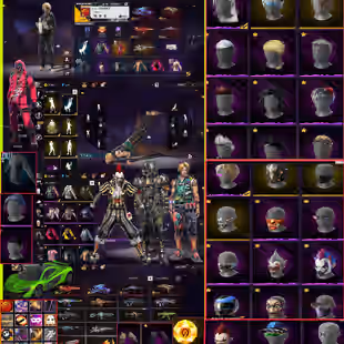 TECHNO 🔥 BOMB 🔥 HIGH VALUE ACCOUNT || EVO GUNS RARE SKINS | BEST - Image 1