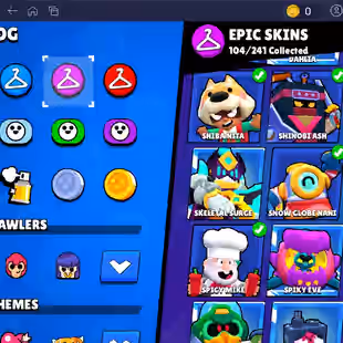 🌟MASTERS 2024🌟MASTERS 2025 | 309 SKINS | 89.800 TROPHY | 98 BRAWLERS | 47 HYPERCHARGED | 64 MAXED BRAWLERS - Image 47