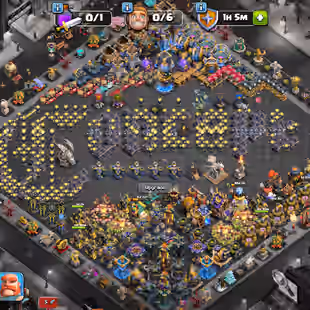 [PREMIUM]🔥SUPERIOR TH18💎Heros lvl 105-105-95-80-55-16 | 55 Heros Skins | 5 Premium Sceneries | Epic Max equipment |  - Image 1