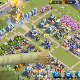 86M - Vip 17 - 11  Commanders - 34 Passport - 19M2 Credit - 773 Gold head - 10K Gems  - 2 Farms - 2 Skin house - Image 3