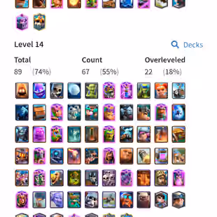 H🔥EXP-62!!KT-15!!29 EVOS-NC-500🔥79 LVL 14 CARDS!!22 CARDS LVL 15!! EXCLUSIVE EMOTES-TOWER SKINS!!BEST ACCOUNT  - Image 11