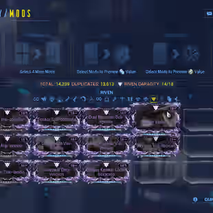 Closed Beta - RANK 22 305-763 Equipments 59x Frames 22x Prime Mod - 14x Riven Mod 40x Arcane - Fast Delivery - Image 3