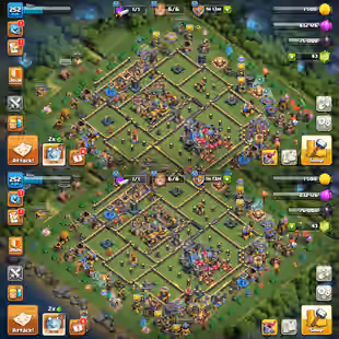 ALMOST MAX TH-18! XP-252! S.BALL MAX! FIREBALL MAX! E.BOOT MAX! R.SPEAR-26! HEROES:-105-105-60-76-55-1! FAST DELIVERY - Image 1