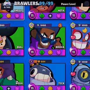 BEST RAREST 🎄 90.6K TROPHY | 410X SKINS🎄 99/99 BRAWLER | 45X MAX | 40X HYPER | 16X LEGENDARY SKINS | DELIVERY INSTANT - Image 3