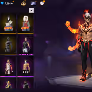 X276|Lvl 71|73 BUNDLE SET|200 COSTUME(7 MYTHIC)|252 WEAPON(11 EVO+39 MYTHIC)|M1887 Conqueror Lv 6|M1014 Green Draco Lv 6 - Image 5