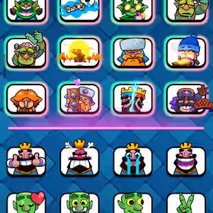 H🔥EXP-62!!KT-15!!29 EVOS-NC-500🔥79 LVL 14 CARDS!!22 CARDS LVL 15!! EXCLUSIVE EMOTES-TOWER SKINS!!BEST ACCOUNT  - Image 4