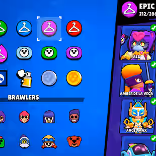 301-GEM | 100.2K TROPHY-490X SKINS | NC AVAILABLE | 101/101 BRAWLER | 98X MAX | 78X HYPER | 3v3 WINS | LOTS OF RARE SKIN - Image 17