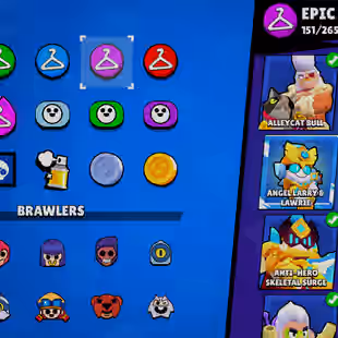 BEST RAREST 🎄 90.6K TROPHY | 410X SKINS🎄 99/99 BRAWLER | 45X MAX | 40X HYPER | 16X LEGENDARY SKINS | DELIVERY INSTANT - Image 11