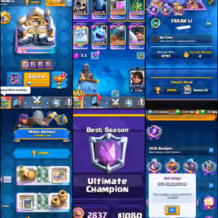 🦄✨[ 10YEAR OLD ESPORTS] ARENA28 KT16 FULL MAX RAREST GHOST GEM - WIZ 6 7- 13K GEM LEVEL 16 CARDS 65 ELITE SHARK TANK CR - Image 1