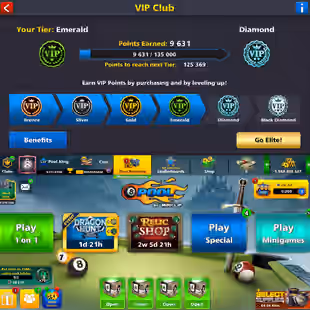 5.5 BILLION COINS ACCOUNT | Level 230 | 20 Legendary Cues | 4 Promo Cues MAX | Miniclip Unlimited Password Changeable - Image 6