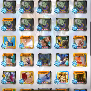 D872-IOS+Android-Nice Acc-10 UL(Cell Full Red Star+Zamasu+Frieza+Broly+Turles+Majin+S Vegito)+48 Legends+Vip Equi+Good  - Image 20