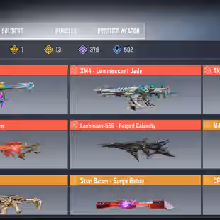 [Level 400] 5 Mythic 13 Legendary | USS9 x XMR x DLQ | Mythic Lazarus | Good Stats | 10 CP Draws | Activision Only  - Image 3