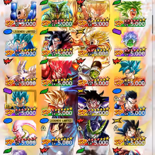 D936-IOS+Android-688 Millions Power+8 UL(SS Goku+Goku Uis+SS2 Gohan+SS4 Gogeta+S Gogeta)+64 Legends+Good Equipment - Image 28
