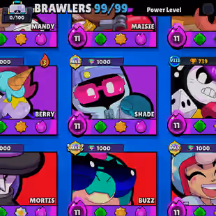 BEST RAREST 🎄 90.6K TROPHY | 410X SKINS🎄 99/99 BRAWLER | 45X MAX | 40X HYPER | 16X LEGENDARY SKINS | DELIVERY INSTANT - Image 5