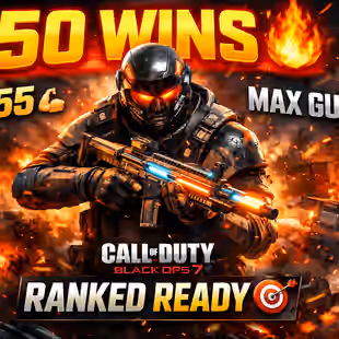 50 wins | ready for rank | 3 guns maxed | Level 55 | Full Access - Image 1