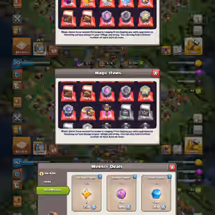 ALMOST MAX TH-18! XP-252! S.BALL MAX! FIREBALL MAX! E.BOOT MAX! R.SPEAR-26! HEROES:-105-105-60-76-55-1! FAST DELIVERY - Image 3