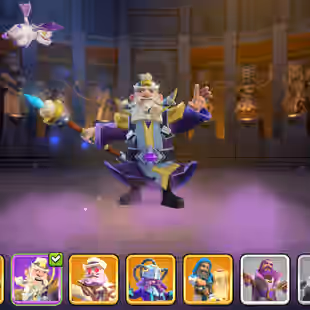 TH 18 FULLY MAX-NOTHING LEFT-XP 269-[ 9 EPIC EQUIPMENT MAX-ALL HERO MAX-SOUND OF CLASH SCENERY-NC YES-WAR STARS 4353-BST - Image 15