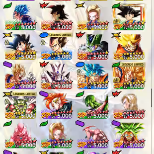 SUPER VIP ACCOUNT-17 ULTRA+842 MILLIONS POWERS+LR SUPER VEGITO+65 LEGENDS LIMITED+VIP ZENKAI+VIP EQUIPMENT - Image 24