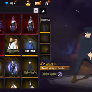 🔥73 LEVEL🔥MID KNIGHT ACE LOOK[]8 EVO GUN: THOMPSON MAX[]100 PLUS BUNDLES[]77 EMOTES[]300 PLUS COLLECTION  - Image 20