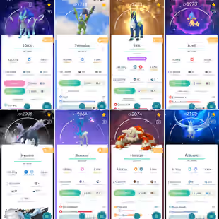 RARE - 1515 SHINY🔥 175x SHINY LEGENDARY💎 PvP ML mons [] CROWNED ZACIAN [] SHINY COSTUME PIKACHU [] Shiny BG Kyurem - Image 5