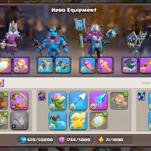 RANK🔥TH18 CLOSE MAX🔥W.S-5052 LEAGUE SKIN!! 13.5K LEGEND CUP!! EPIC GG-MAX SB-MAX FA-MAX MM-MAX AF-MAX RS-MAX EB-MAX - Image 6