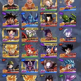 D984-VIP ACCOUNT-10 ULTRA+86 Legends Limited+Vip Zenkai+Vip Equipment+Many Good Team+Stacked LF+Strong Account - Image 23
