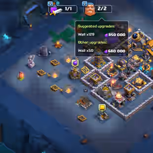 LEGED RANK 🎄 TH18 CLOSE MAX 🎄 GG-MX!SB-MX!AF-MX!FA-MX!DC-MX!SnB-MX!RS-MX!EB-MX | HERO-105-105-95-80-55|16X SKINS/237XP - Image 6