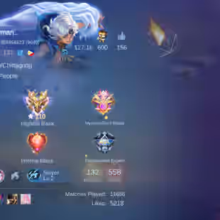 HYPER BASED IMMORTAL ACCOUNT || ALMOST MEGA 1 || 5 LEGEND || 27 GRAND || 17 EXQUISITE || SKINS 558 - Image 10