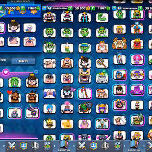 KT15 LVL 68 | 20 EVO | 7 MAX CARD | LVL 15 29 CARD | LVL 14 68 CARD | 109 EMOTE | 113 T.SKINS | 11085 TROPHIES - Image 3