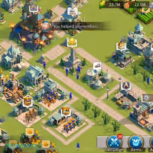 ROK281-2:58M - Vip 16 - Speed 2191 day -  Max 10 Commanders + 2931 Gold Heads   - Image 2