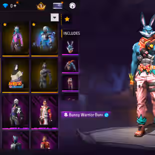 RARE | LVL 60 | BUNNY SET | JAZZ PANT | LOL EMOTE | INSTANT DELIVERY - Image 3