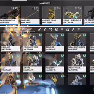 MR 26 444-750 Complated - 60x Warframe MAX 104x Primary Gun Mag Prime Ember Prime Frost Prime Nova Prime - Image 3